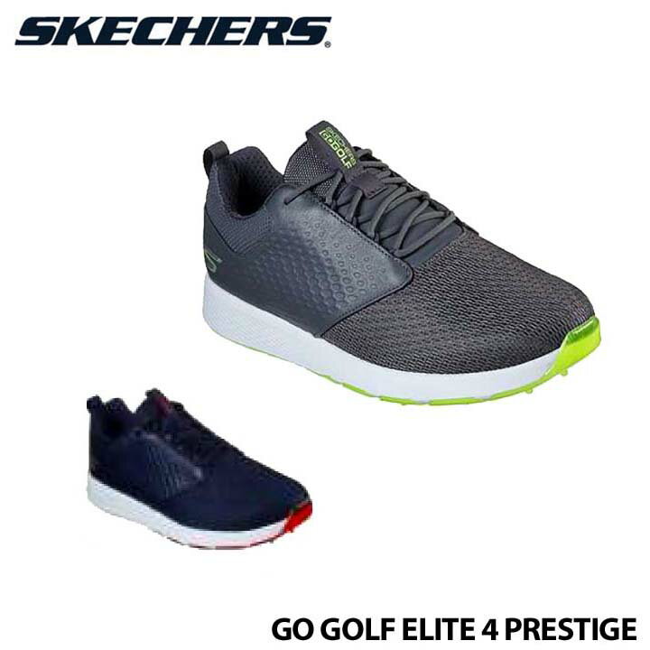 スケッチャーズ 54553 エリート 4 プレステージ スパイクレス ゴルフシューズ 日本正規品 SKECHERS GO GOLF ELITE 4-PRESTIGE