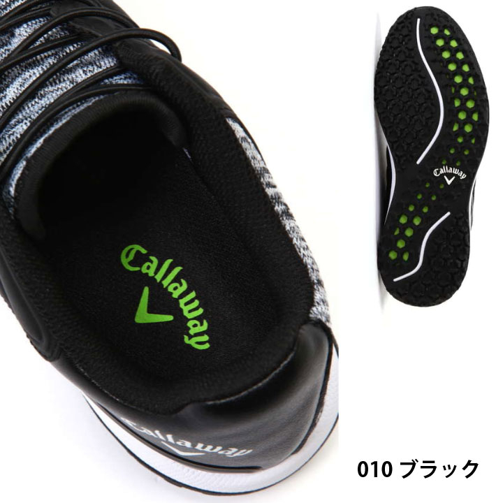 キャロウェイ 247-0983501 ヘクサニット スパイクレス ゴルフシューズ メンズ Callaway HEXAKNIT MENS 010 120