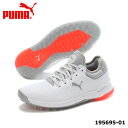 プーマゴルフ 195695_01 プロアダプト アルファキャット スパイクレス ゴルフシューズ PUMA その1