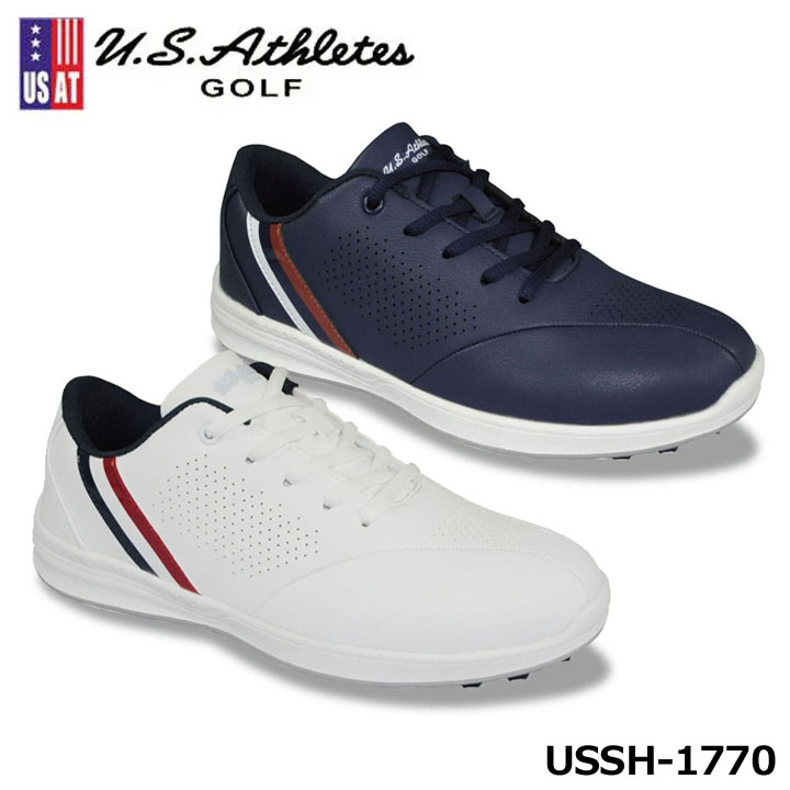 USアスリート USSH-1770 スパイクレス ゴルフシューズ U.S.Athletes LEZAX