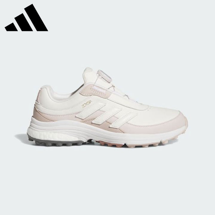 【レディース】アディダス NSW29 JI4010 ゾイシア ボア (ホワイト/ホワイト/モーブ) ウィメンズ ゴルフシューズ スパイクレス adidas