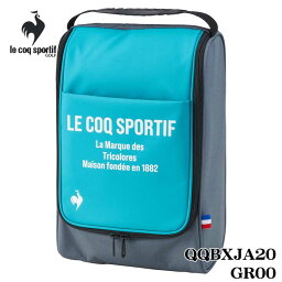 【2024モデル】ルコックスポルティフ ゴルフ QQBXJA20 グリーン シューズケース le coq sportif GOLF GR00 20p