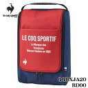 【2024モデル】ルコックスポルティフ ゴルフ QQBXJA20 レッド シューズケース le coq sportif GOLF RD00 20p