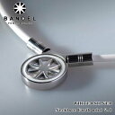 【正規販売店】バンデル ヘルスケア アース ミニ 2.0 磁気ネックレス ホワイト×シルバー BANDEL Healthcare Necklace Earth ...