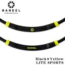 【正規販売店】バンデル ライトスポーツ ブラック×イエロー 磁気ネックレス BANDEL BOLD Lite Sports 医療機器 健康アクセサリー 肩こり解...