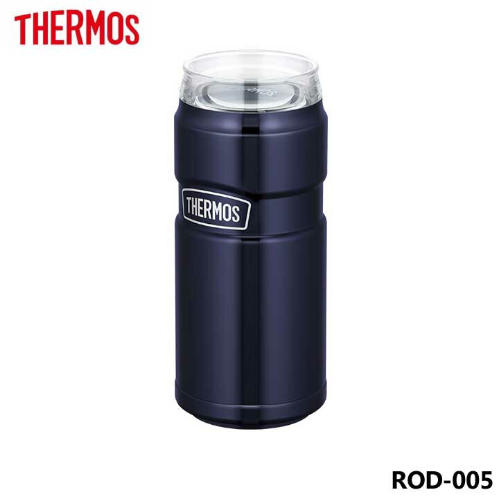 サーモス ROD-005 保冷缶ホルダー タンブラー 500ml ミッドナイトブルー（MDB） THERMOS 保冷 保温 500ミリリットル アウトドア 部活