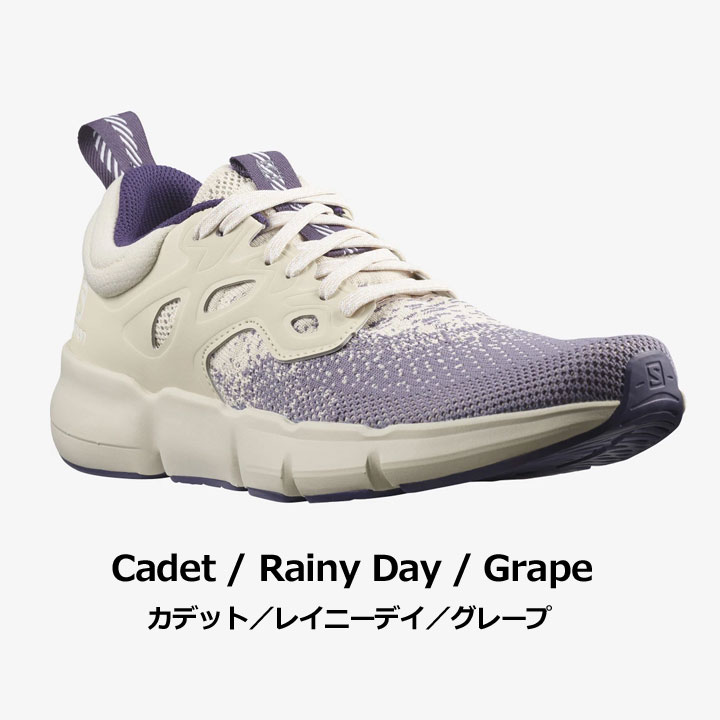 【レディース】サロモン L41443700 PREDICT SOC 2 女性用ランニングシューズ ウィメンズ プレディクト ソック 2 Cadet/Rainy Day/Grape カデット/レイニーデイ/グレープ ランニング ジョギング ウオーキング スポーツ ジム トレーニング SALOMON 20p