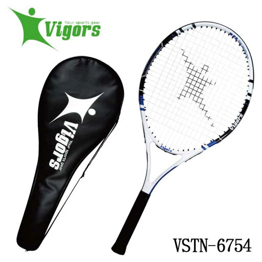 ビガーズ VSTN-6754 硬式テニスラケット ホワイト×ブルー ラケットバック付き Vigors ビガーズ VSTN-6754 硬式テニスラケット ホワイト×ブルー ラケットバック付き Vigors