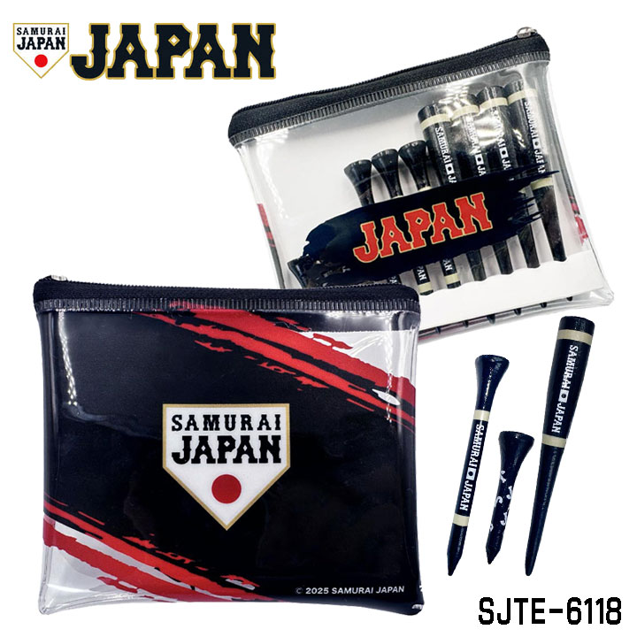 侍ジャパン SJTE-6118 野球日本代表 ゴルフティーセット SAMURAI JAPAN LEZAX SAMURAI JAPAN 正規ライセンス 2026年モデル 天然木を使用したウッドティーセット。 ロゴ入りティーを、持ち運びに便利なクリアケースに収納。 消耗品でありながら、ギフトにも使いやすいセットです。 カラー ネイビー サイズ ケース/120x110mm、本体 / 82mm , 70mm , 42mm 素材 ケース/塩化ビニル樹脂、ティー/木 原産国 中国 在庫につきまして ※在庫データは定期的に更新しておりますが、実店舗と在庫を共有している商品もございますので、日々在庫が変動しており、ご注文のタイミングによっては欠品・完売の場合がございます。 お取り寄せの商品につきましても、リアルタイムのメーカー在庫ではございませんので、予めご了承下さい。ご注文商品の在庫有無・納期につきましては、当店からのメールにてお知らせいたします。