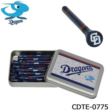 【2020モデル】中日ドラゴンズ CDTE-0775 ゴルフティセット CHUNICHI DRAGONS