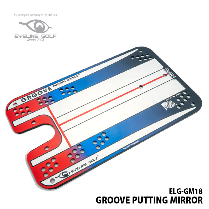 アイラインゴルフ ELG-GM18 パッティングミラー パッティング練習器 GROOVE PUTTING MIRROR 素材 アクリル サイズ 185 x 300 mm 重　さ 170g 付属品 キャリングケース、 パッティングポストx 6本 生産国 MADE IN U.S.A. 在庫につきまして ※在庫データは定期的に更新しておりますが、実店舗と在庫を共有している商品もございますので、日々在庫が変動しており、ご注文のタイミングによっては欠品・完売の場合がございます。 お取り寄せの商品につきましても、リアルタイムのメーカー在庫ではございませんので、予めご了承下さい。ご注文商品の在庫有無・納期につきましては、当店からのメールにてお知らせいたします。