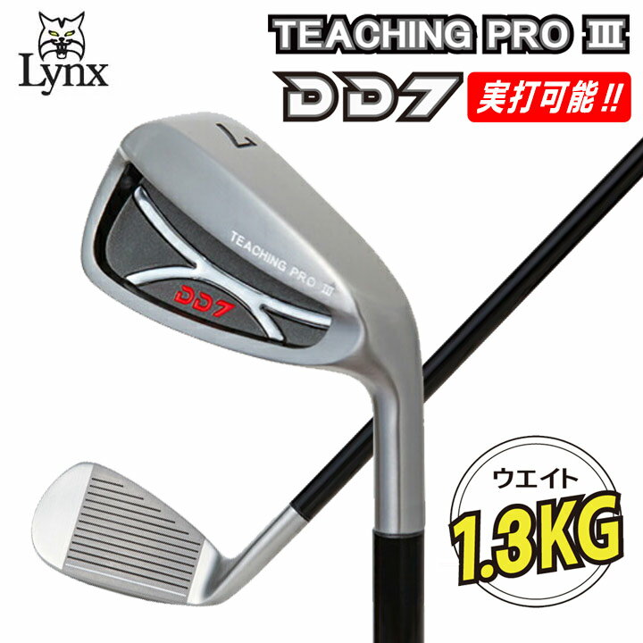 リンクス ティーチング プロ III DD7 ゴルフ スイング練習器 練習器具 アイアン 実打可能 Lynx golf Teaching PRO 3