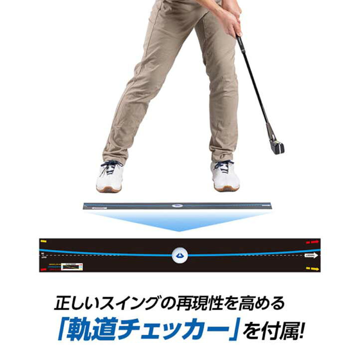 ダイヤゴルフ TR-5001 ダイヤスイングLED 素振り用 スイング矯正 ゴルフ練習器 ス...