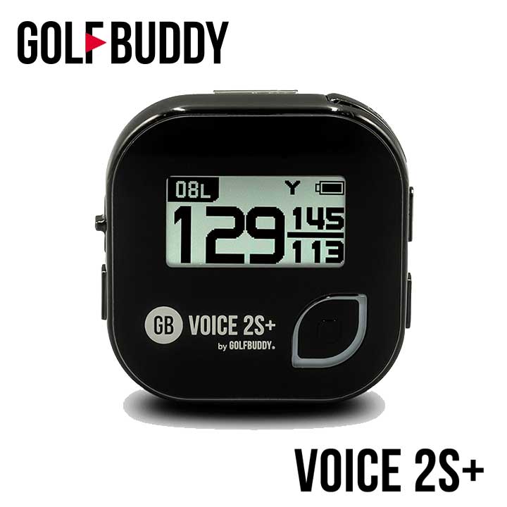 【正規販売店】GOLFBUDDY GB VOICE2S ブラック GPS 距離測定器 高低差補正 飛距離計測 みちびき対応 ゴルフバディ ボイス2S GOLF 2023