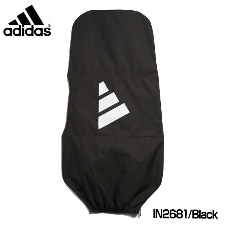 【2025モデル】アディダス ゴルフ ボールドロゴ トラベルカバー IKC85 IN2681 ブラック 10p
