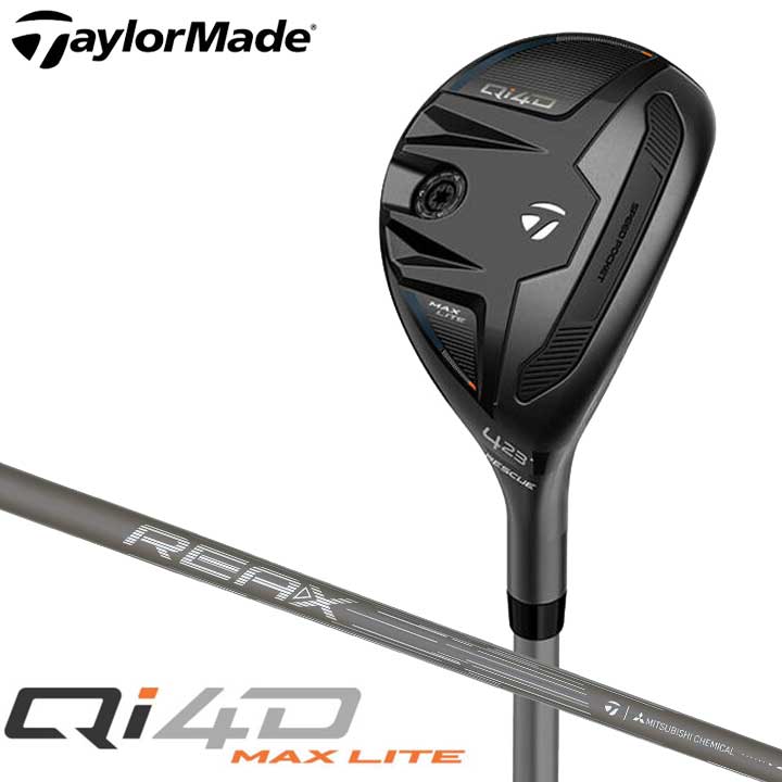乐天商城 - 【2026モデル】テーラーメイド Qi4D MAX Lite レスキュー ユーティリティ 日本正規品　シャフト：REAX 45 カーボン TaylorMade QI4D マックス ライト