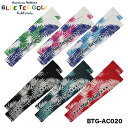【メール便可能】ブルーティーゴルフ レディースアームカバー(パーム柄) 【BTG-AC20】 BLUE TEE GOLF