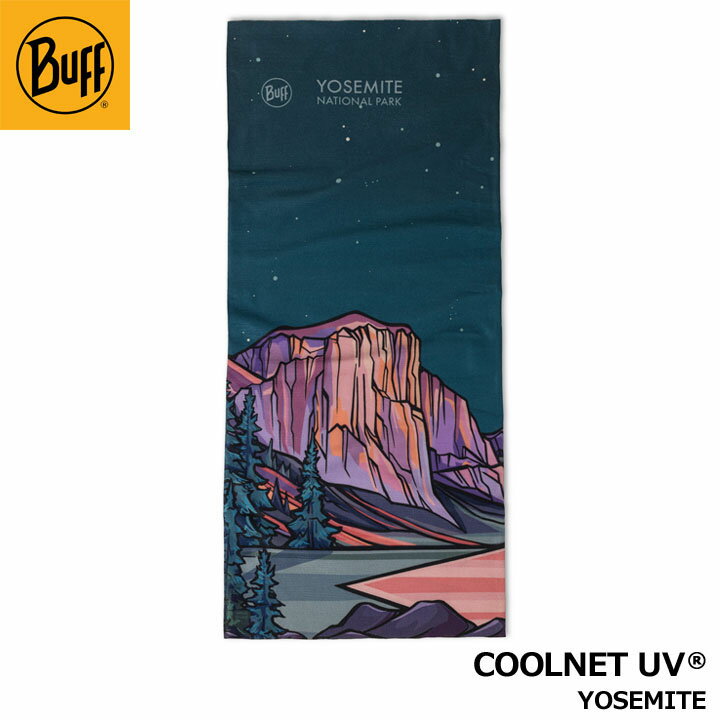 バフ 564412 COOLNET UV YOSEMITE メンズ レディース ユニセックス スポーツ ネックウエア UPF50 サンプロテクション Buff