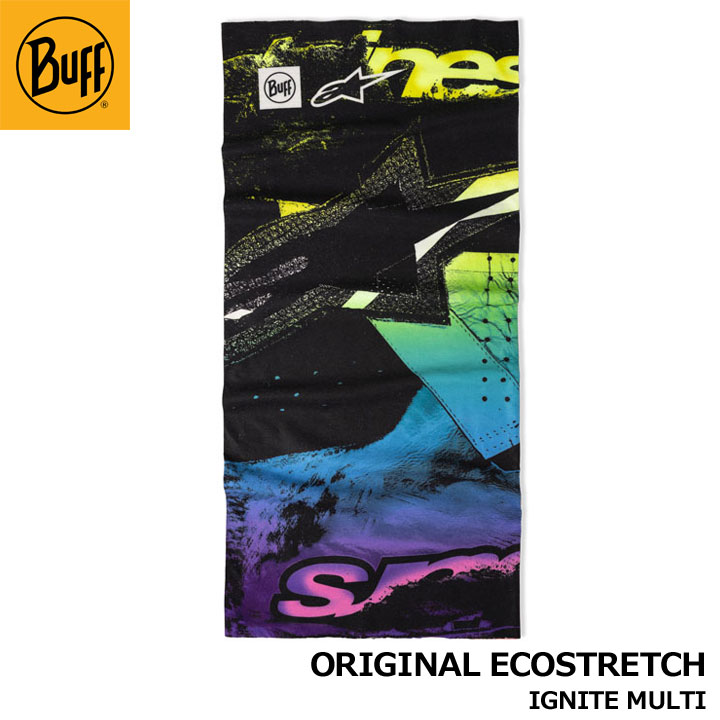 バフ 607959 ORIGINAL ECOSTRETCH IGNITE MULTI【Motorbike Alpinestarsコラボ】 ...