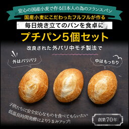 プチパン5個セット フランスパン