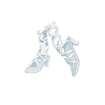 アイプリバース V1-213 ピュアホワイトウエディングシューズ ★4