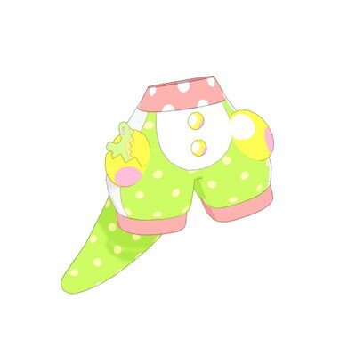 アイプリバース APR1-118 ふわもこかいじゅうグリーンボトムス ★3