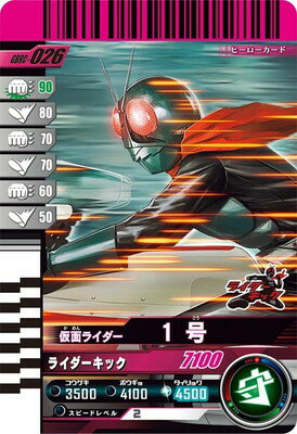 ガンバレジェンズ GBRC-026 仮面ライダー1号 ★