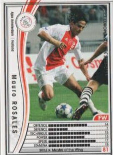 WCCF 05-06 アヤックス 白 159 マウロ・ロサレス