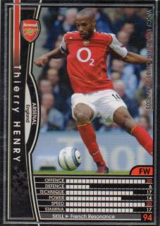 WCCF 04-05 アーセナル 黒 015 ティエリ・アンリのサムネイル