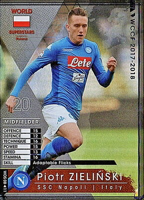 WCCF【17-18 Ver.3.0 WOS 08】ピオトル・ジエリンスキ