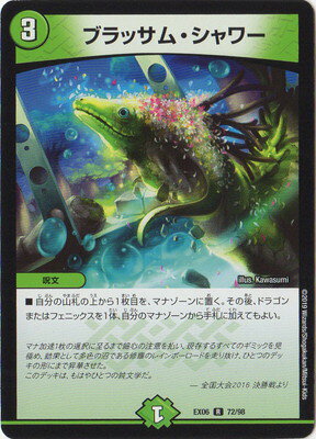 デュエルマスターズ DMEX-06 72 R ブラッサム・シャワー 「絶対王者!! デュエキングパック」