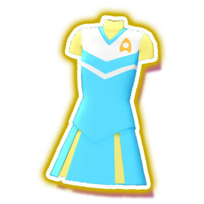 プリパラ 【ドリチケ】★TDR2-42〜44 アボカドチアリーダーパステルコーデ R