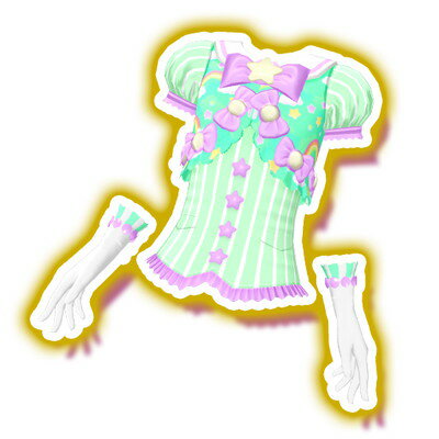 プリパラ DI-039 ゆめかわレインボーオリーブトップス R