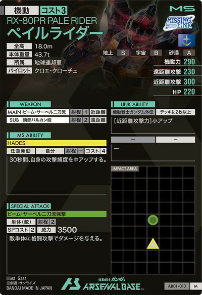 アーセナルベース AB01-013 ペイルライダー M