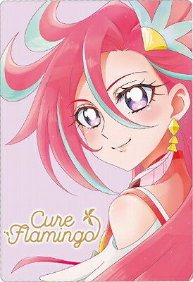プリキュアカードウエハース5 No.26 キュアフラミンゴ HR (2599444)のサムネイル
