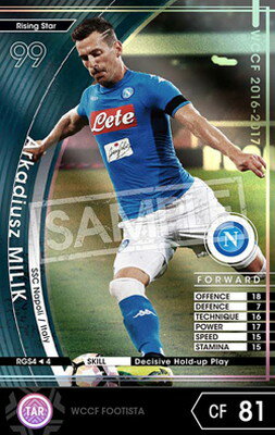 WCCF FOOTISTAFOOTISTA ѴѤߡۡ16-17 RGS4 륫ǥ塦ߥꥯ