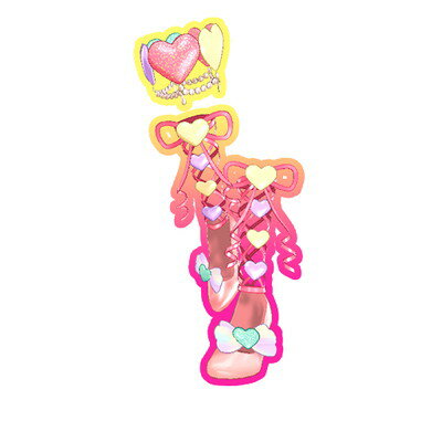 ワッチャプリマジ PM1-017 ハートバルーンシューズ SR