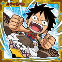 にふぉるめーしょん ワンピース大海賊シールウエハース LOG.4 SW4-08 ルフィ&ペル SR