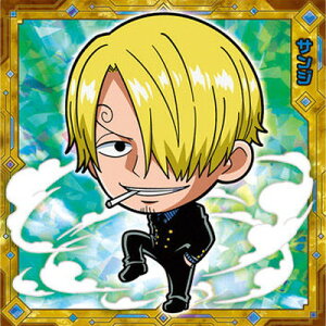 にふぉるめーしょん ワンピース大海賊シールウエハース LOG.4 SW4-17 サンジ SR