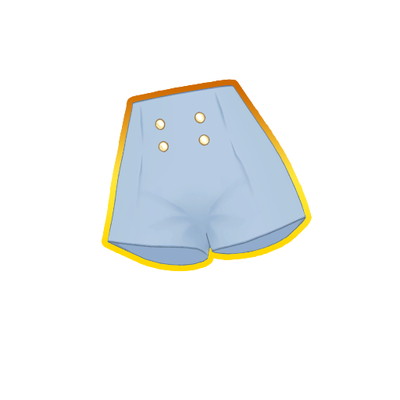 ワッチャプリマジ PM6-043 ゴールドボタンショーパン R