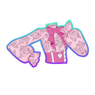 ワッチャプリマジ PM6-124 フローラルパターンピンクトップス R