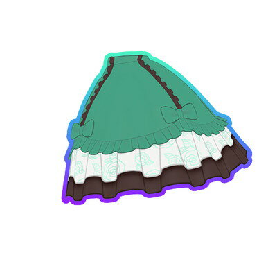 ワッチャプリマジ PM2-1-125 フローラルパターンミントボトムス R