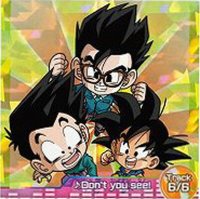 ドラゴンボール 超戦士シールウエハース超 超3-25 Don't you see! Track6/6 R