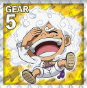 にふぉるめーしょん ワンピース大海賊シールウエハースLOG.6 SW6-01 モンキー・D・ルフィ GR