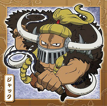 にふぉるめーしょん ワンピース大海賊シールウエハースLOG.6 SW6-12 ジャック N