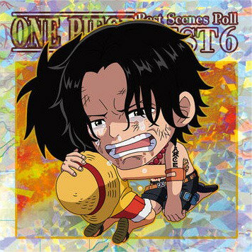 にふぉるめーしょん ワンピース大海賊シールウエハースLOG.11 SW11-28 答えを探して 火拳のエース戦場に死す GR