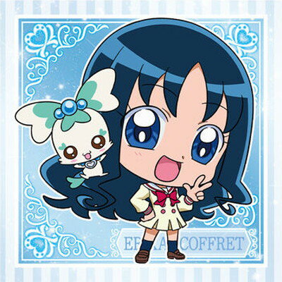 にふぉるめーしょん プリキュアオールスターズ シールウエハース2 N-26 えりか&コフレ(2811131)