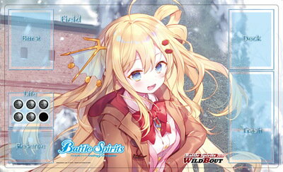 バトルスピリッツ ワイルドバウトオリジナルプレイマット（レイ・オーバ）【イベント限定】【宅配便のみ】