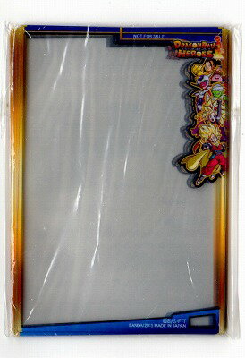 楽天市場 ドラゴンボールヒーローズ オリジナルカードスリーブ オレンジ 非売品 10枚入り フルアヘッド