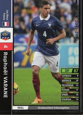 WCCF 13-14 311 フランス代表 ラファエル・バラン